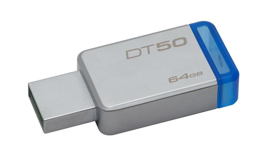 KINGSTON 64 GB DATA TRAVELER DT50 USB 3.1 FLASH DRIVE