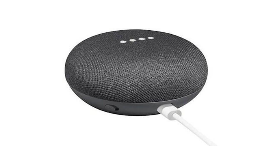 GOOGLE HOME MINI WIRELESS VOICE ACTIVATED SPEAKER