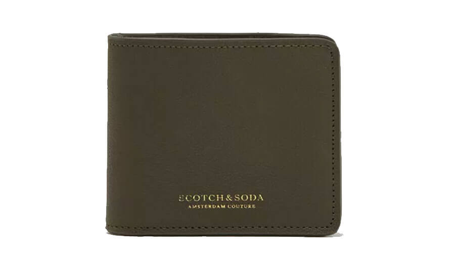 Scotch & Soda Billfold Leather Wallet
