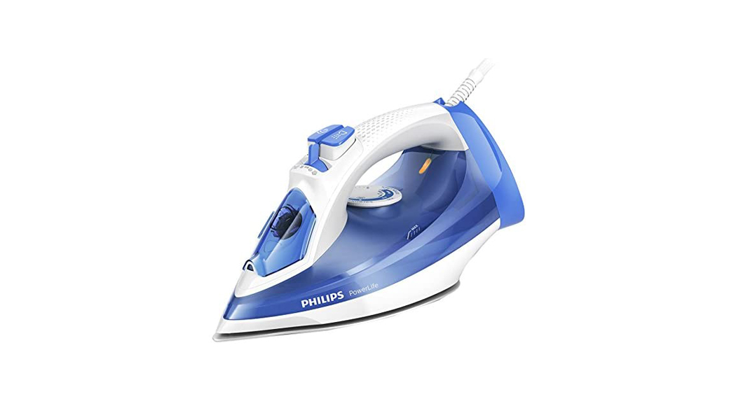 Philips PowerLife Steam Iron, Blue - GC2990/26, UAE Version