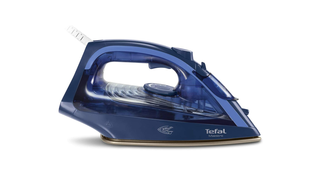 Tefal Maestro 2 40gm/min Output 130gm Steam boost Steam Iron, 2500 Watts, Blue, Plastic/Ceramic, FV1848M0