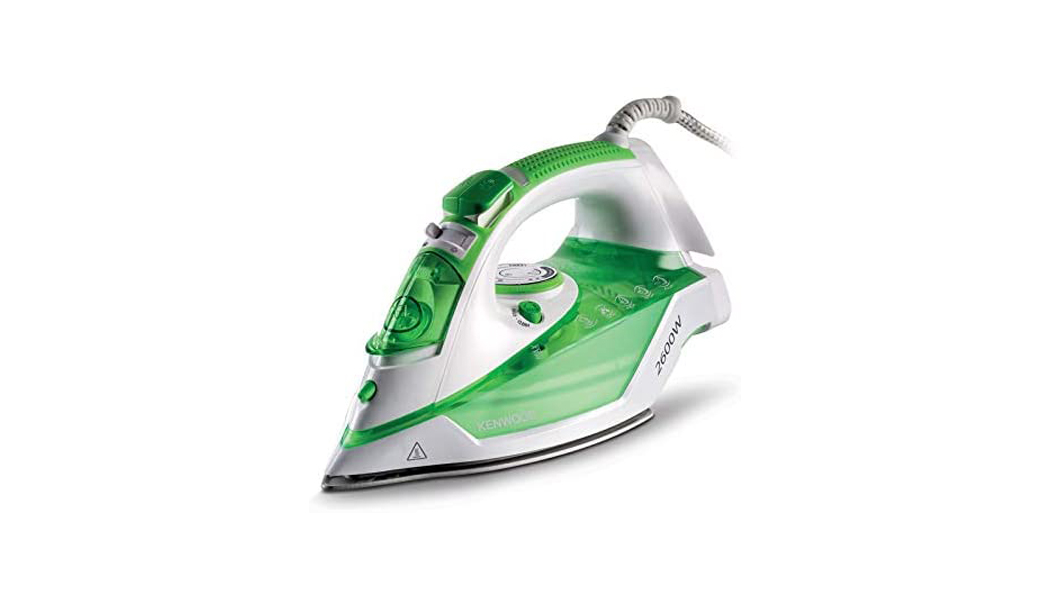 KENWOOD CERAMIC STEAM IRON 2600Watts, 350ml Large capacity, Ceramic Sole Plate, Eco Function, steam power 45/140g, Anti drip, STP70.000WG
