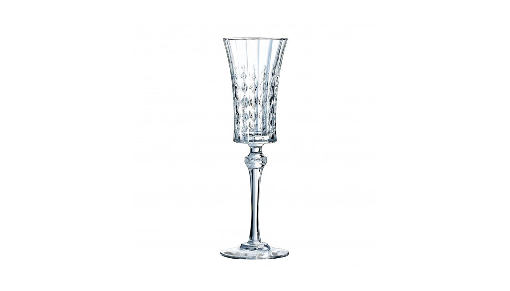 Eclat Champagne Flute Cristal Glass – Lady Diamond