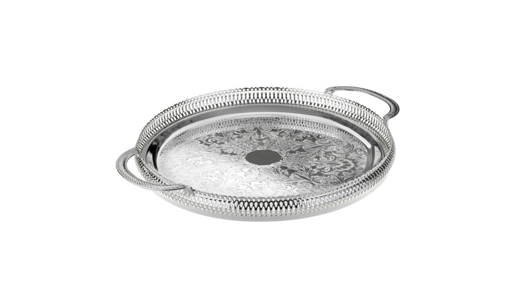 Queen Anne Large Round tray