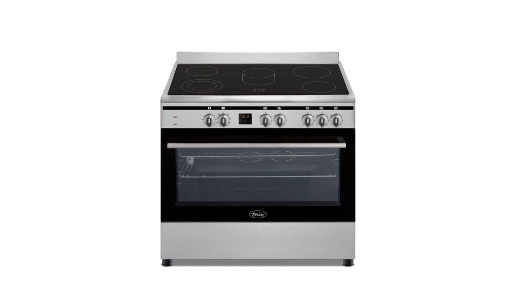 Terim 90X60 Ceramic Cooking Range, 9 Oven Function with Turbo Fan, TERVC96ST, 1 Year Warranty