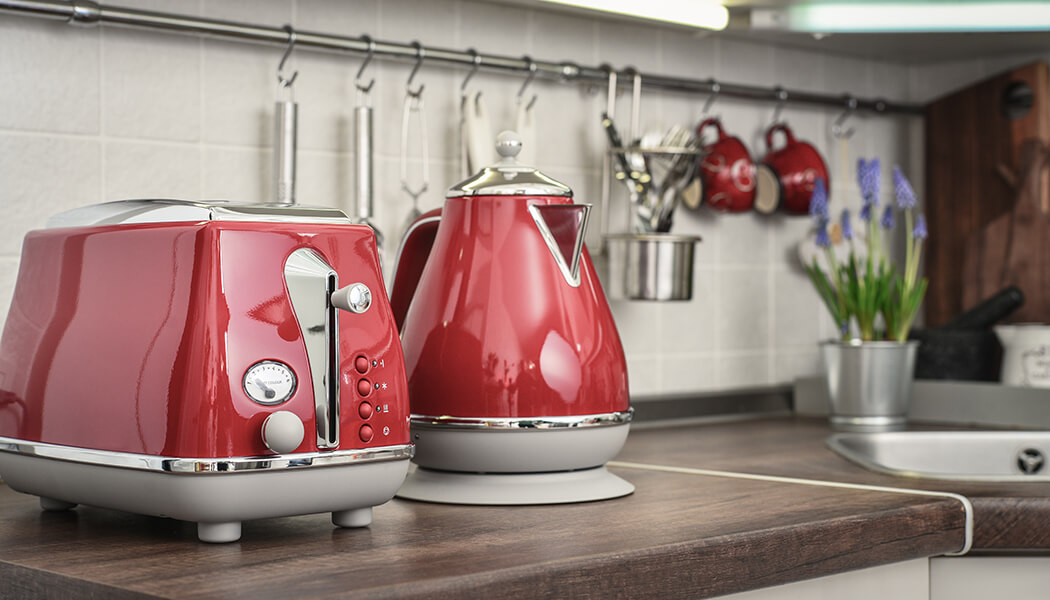 Display colourful appliances