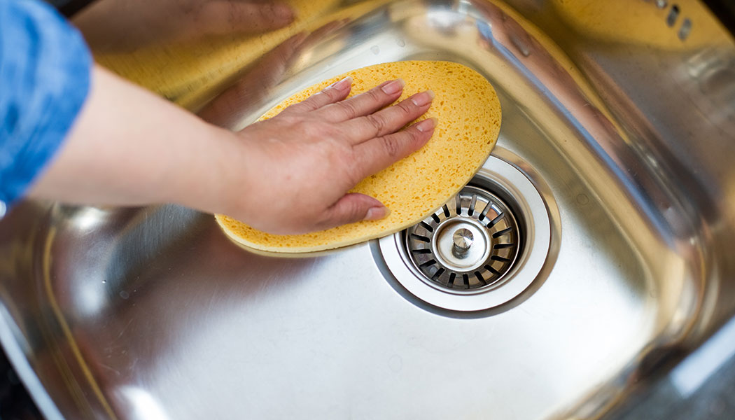 Step 6: Dry the sink