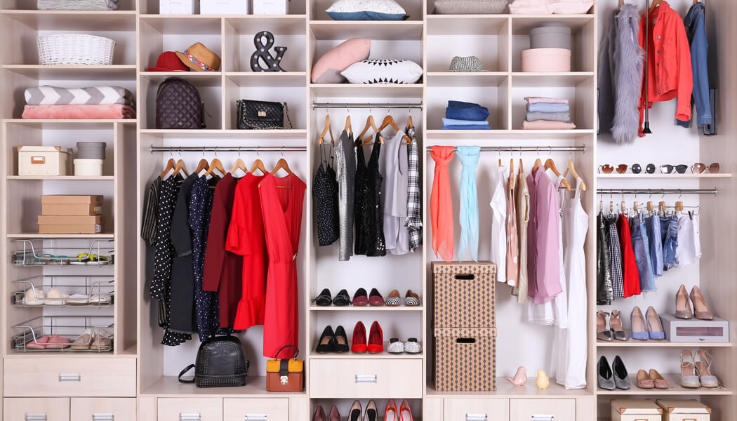 Look For Stackable Baskets And Drawers