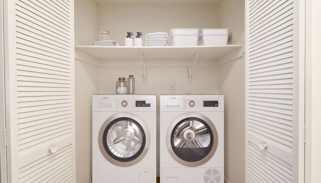 Conceal Your Washer and Dryer