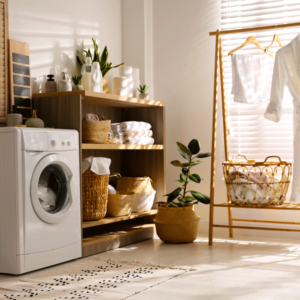 10 Clever And Actionable Ideas To Organise Your Laundry Room