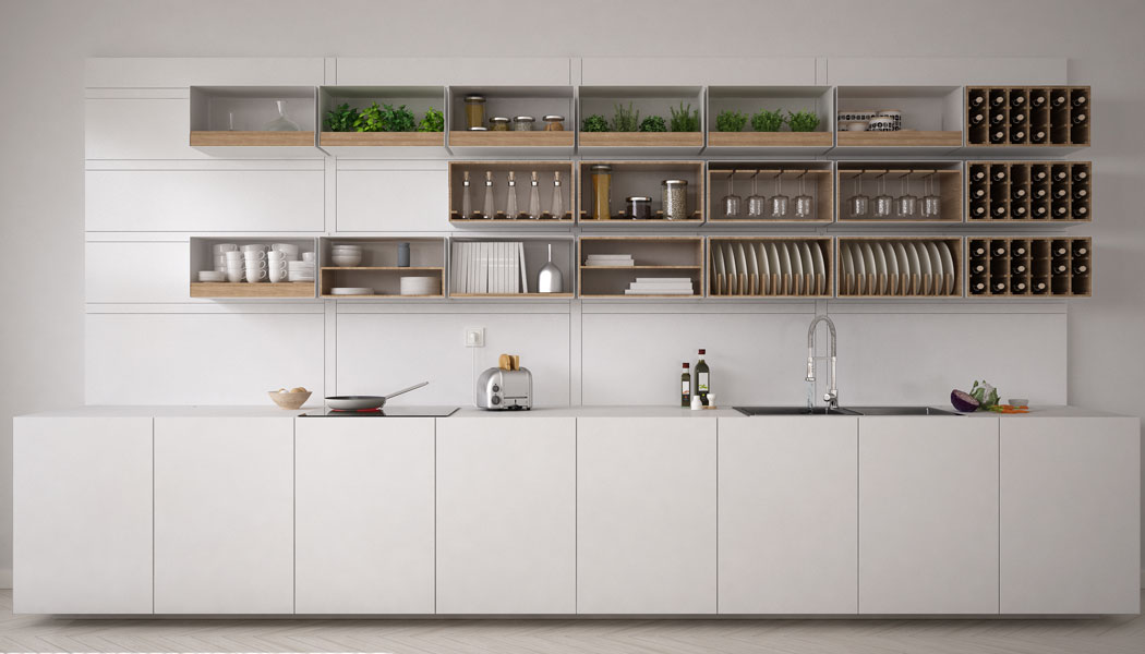 Make The Most Of Open Shelving In Your Kitchen Cabinets